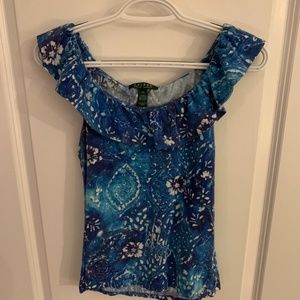 Lauren Ralph Lauren Ruffle Tank (XS)